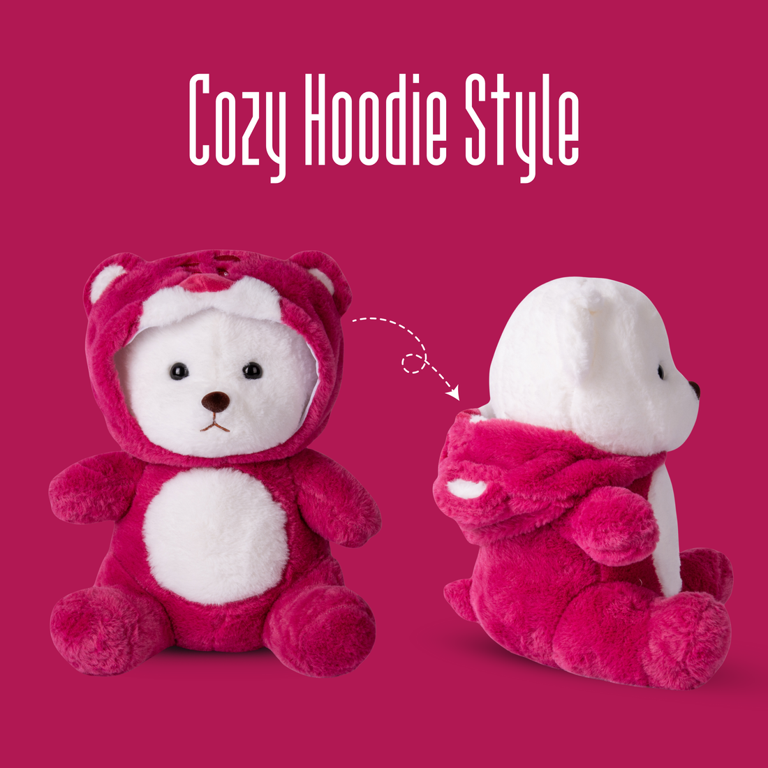 Mellow Hug Cute Red Bear
