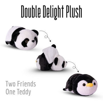 Mellow Hug Reversible Penguin & Panda