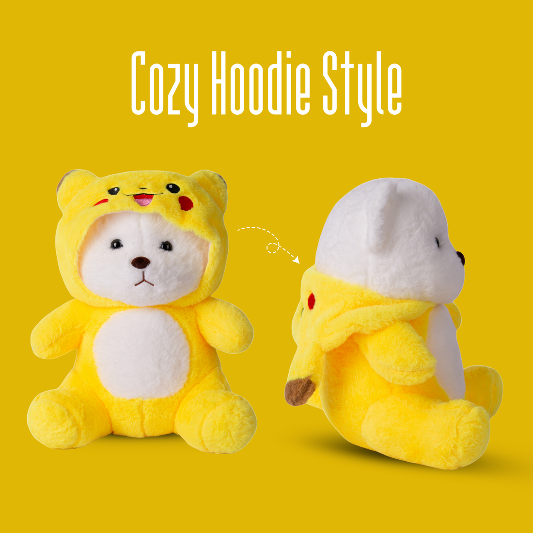 Mellow Hug Cute Yellow Bear